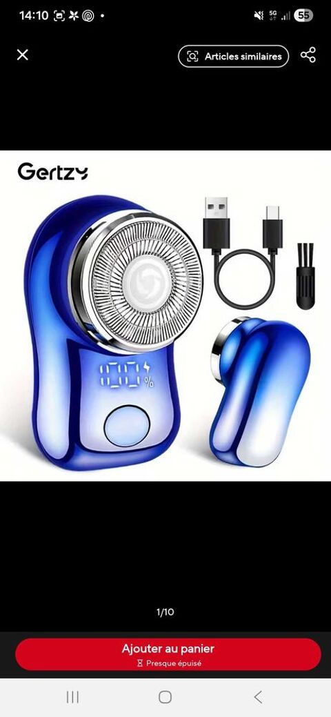 Muni Rasoir �lectrique neuf portable sans fils et rechargeable 15 Lan�on-Provence (13)