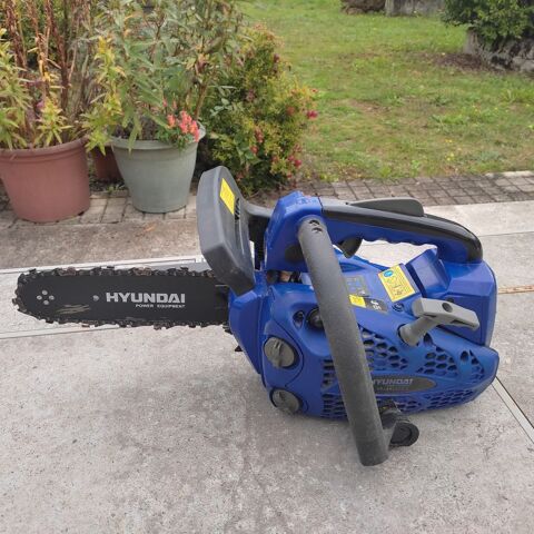Hyundai Tronçonneuse Elagueuse Thermique 25 Cm3 Guide 25cm 60 Burg (65)