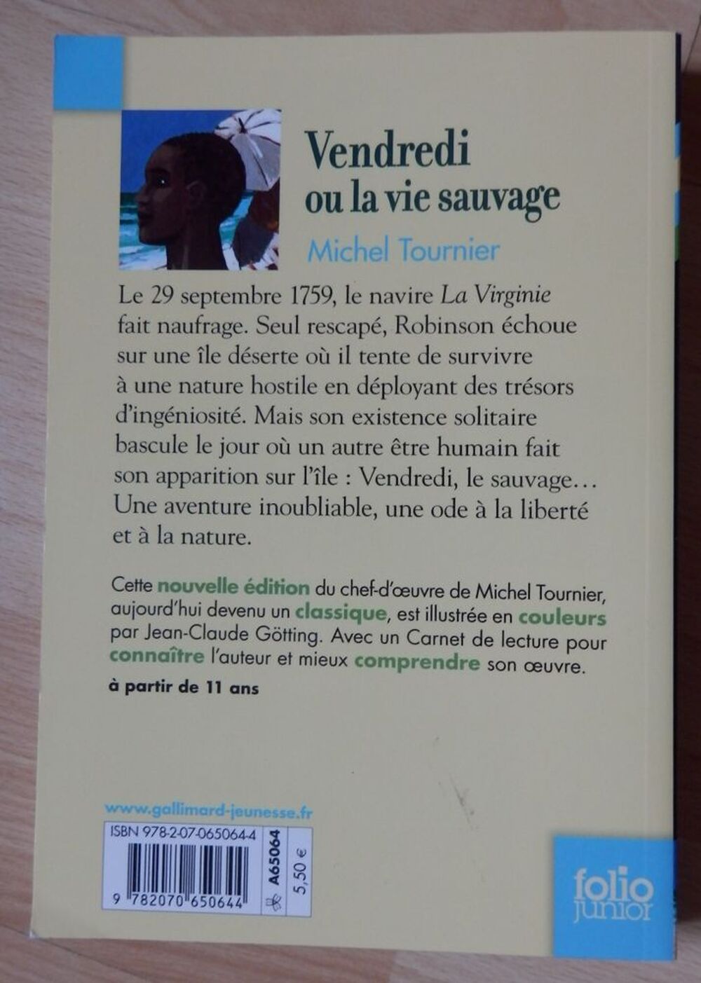 Livre : Vendredi ou la vie sauvage : NEUF Livres et BD