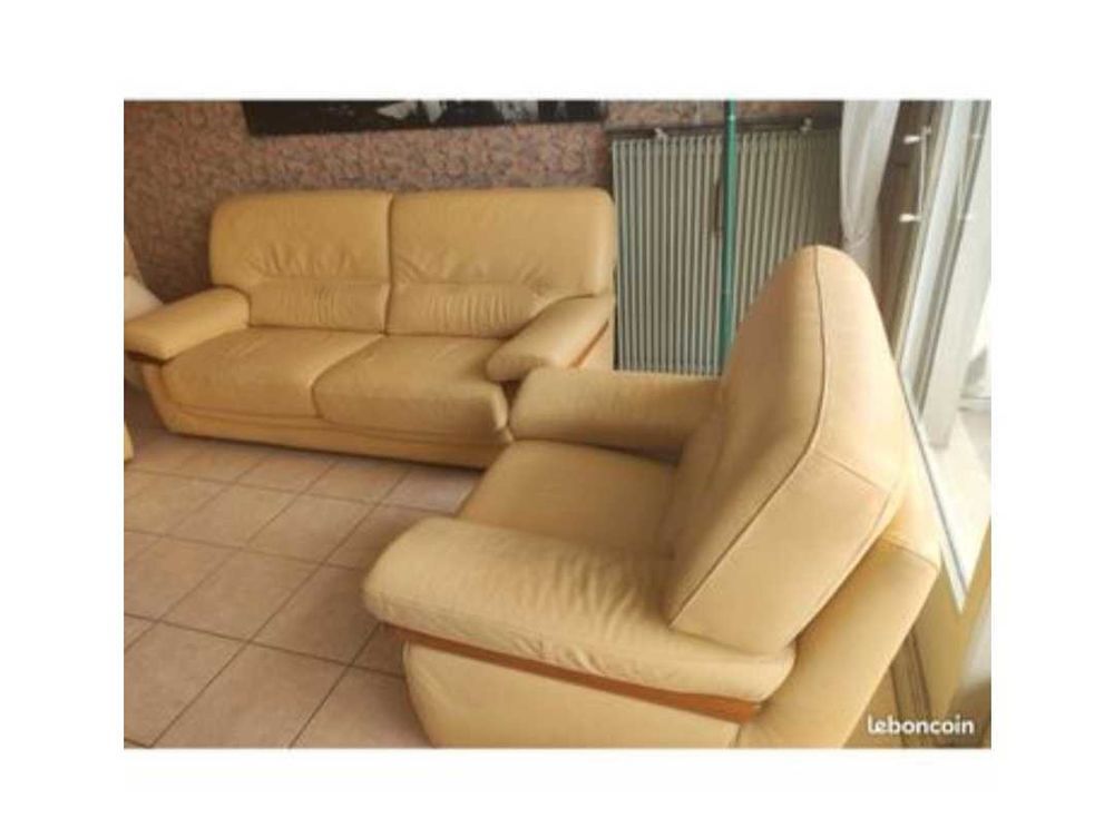 Salon en cuire Meubles