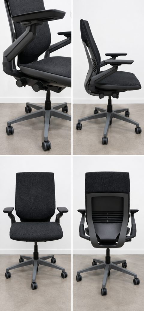 Fauteuil Steelcase Gesture Pro ergonomique 590 Semécourt (57)