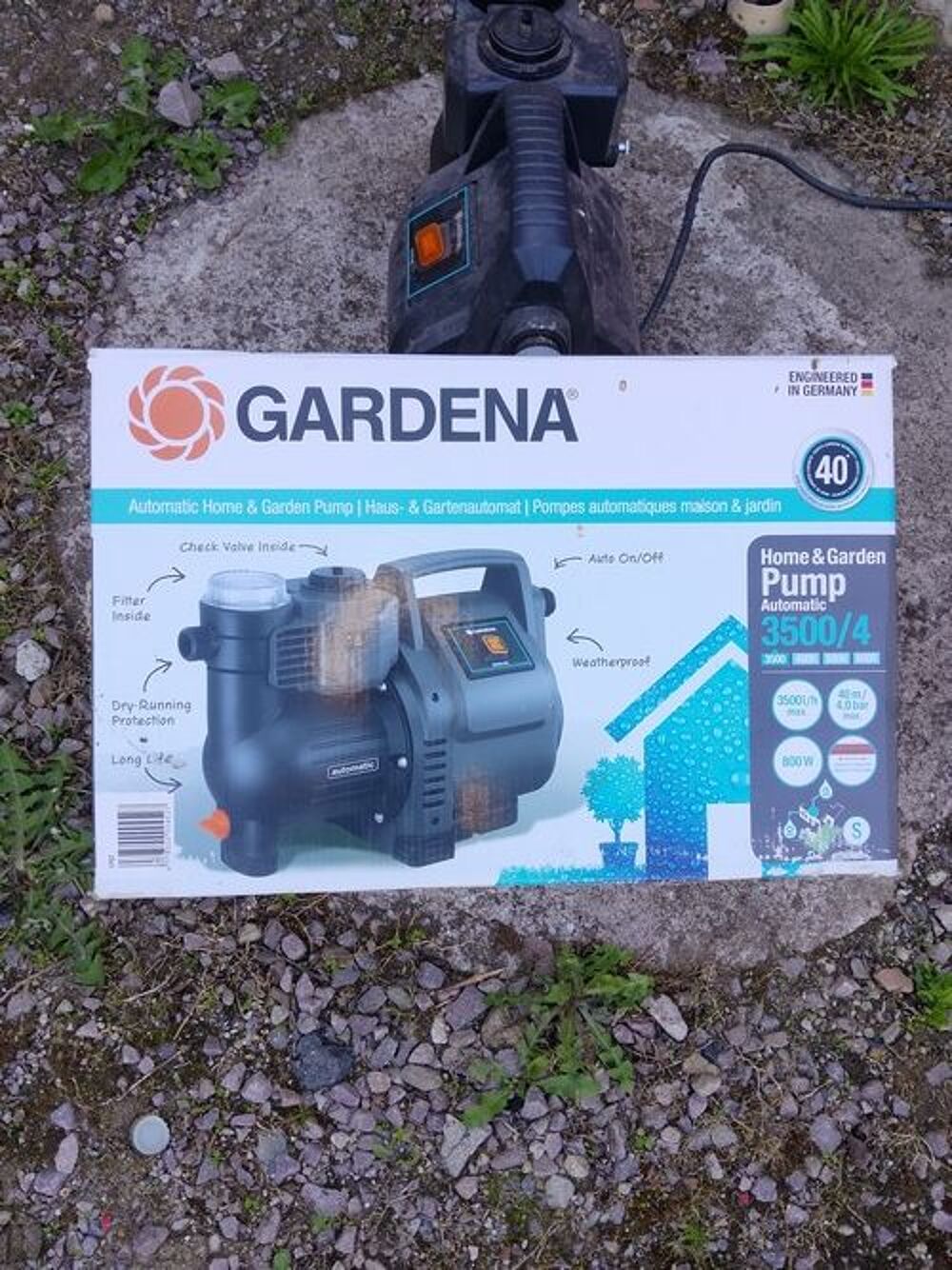 pompe a eau gardena Jardin