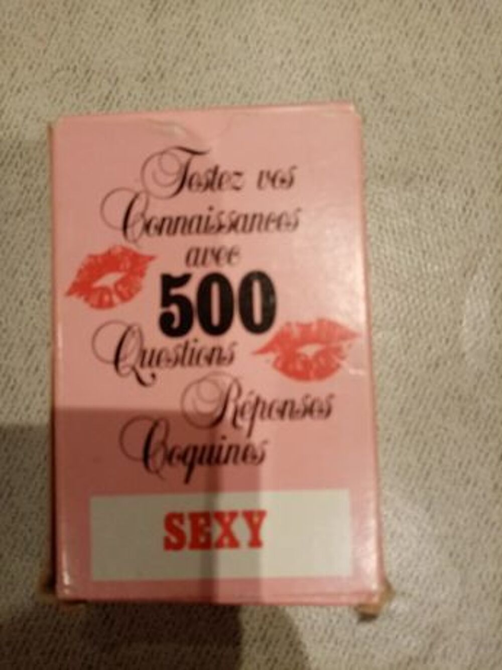 2 boites de jeux adultes Jeux / jouets