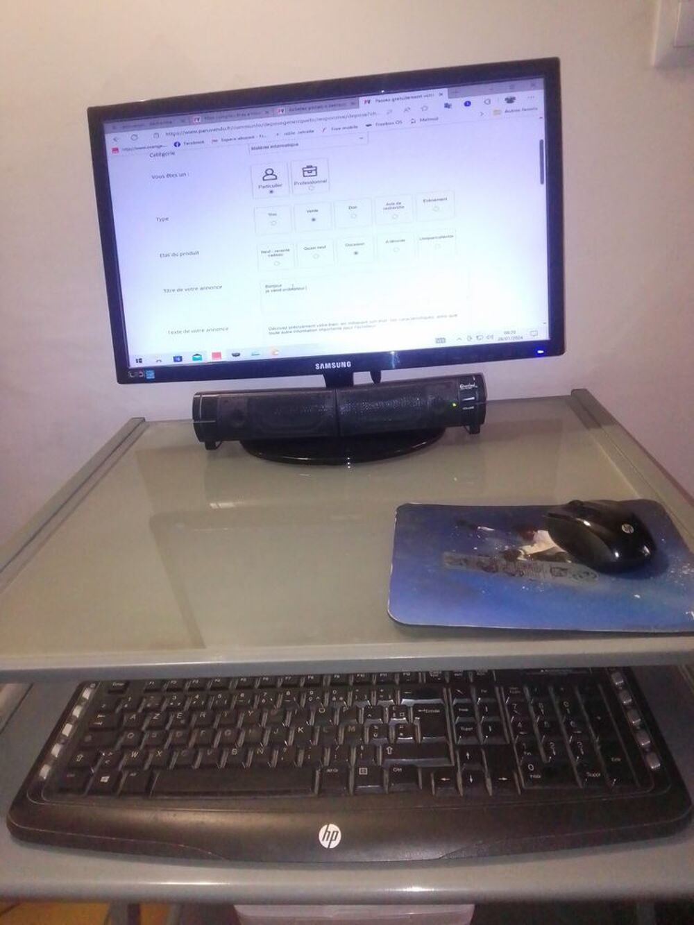 Ordinateur de bureau complet Matriel informatique