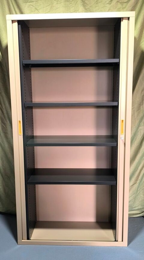 armoire mtallique 2 portes coulissantes  rideaux 200 Haironville (55)