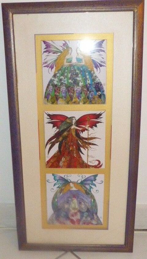 Tableau les f�es de Johara ESCOURROU 15 Rueil-Malmaison (92)