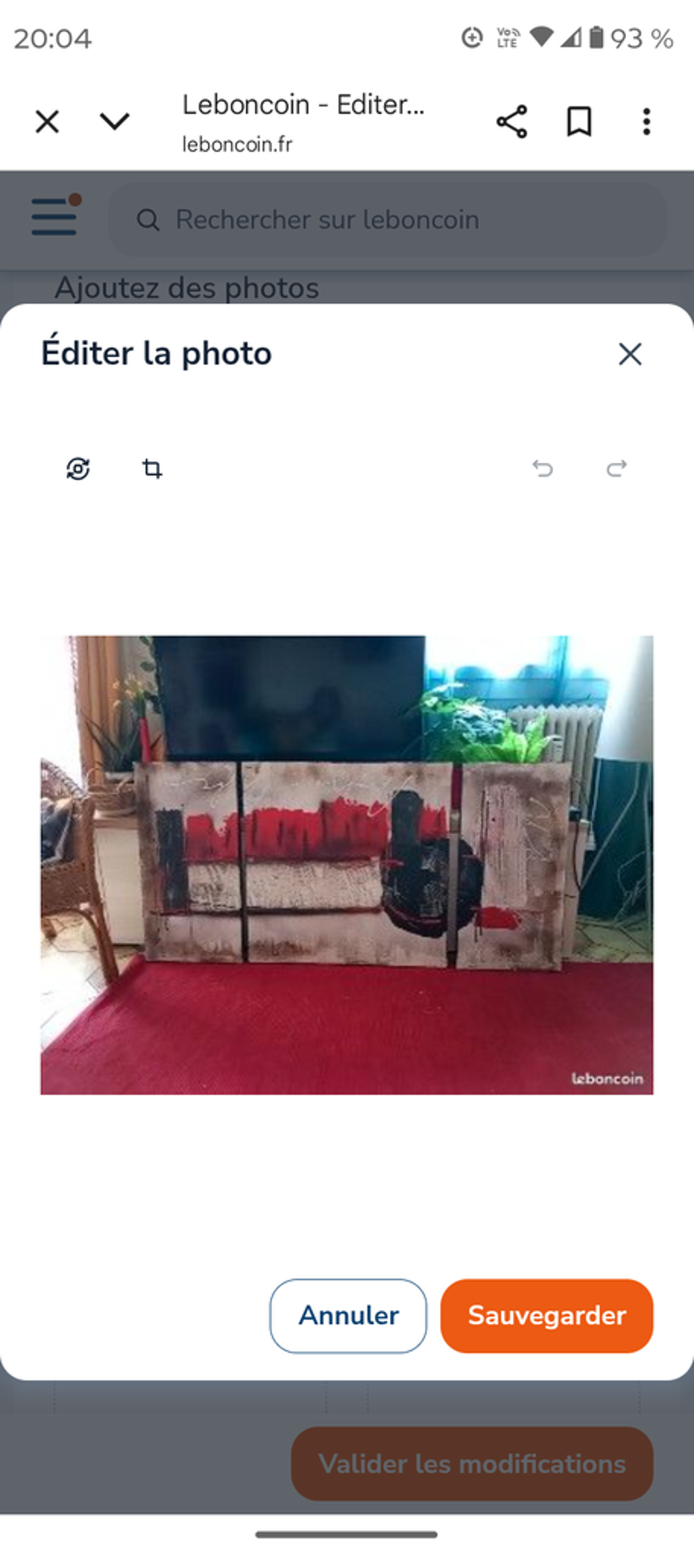 Tableau triptyque Décoration