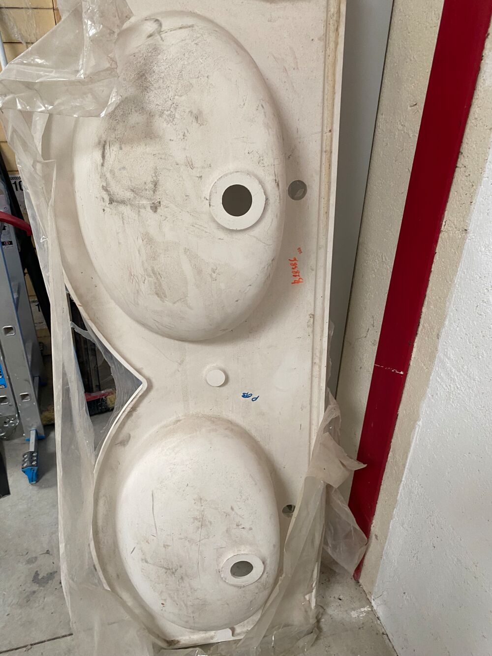 Plan vasque double Bricolage
