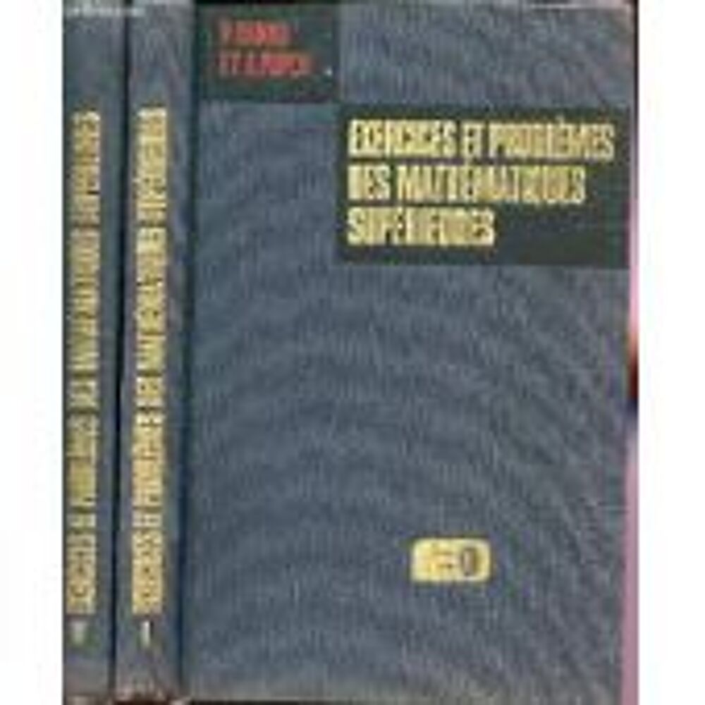 DANKO, Exercices et probl&egrave;mes des math&eacute;matiques sup&eacute;rieures Livres et BD