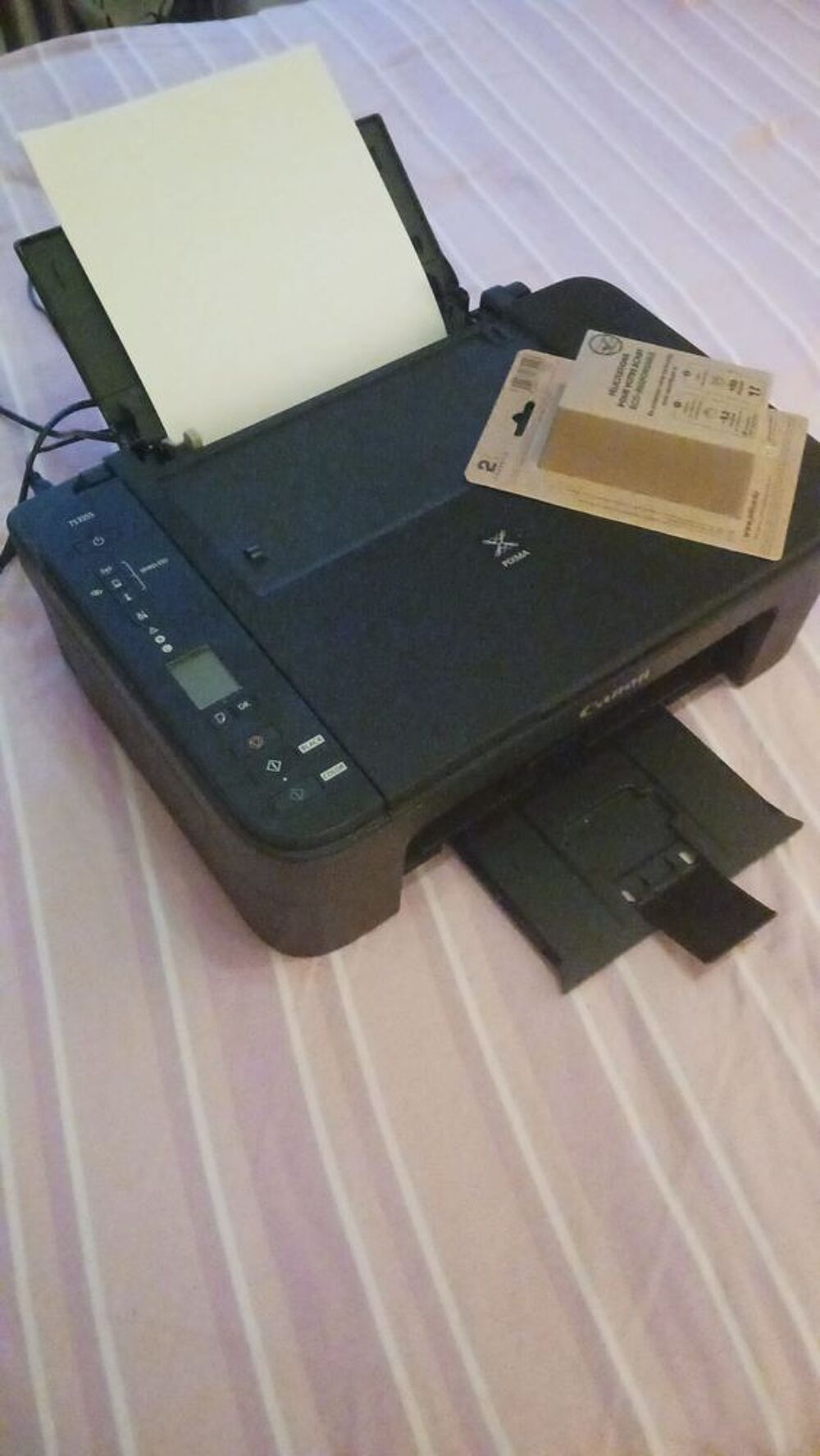 Imprimante Canon PIXMA avec cartouches r&eacute;centes &agrave; 50€ Electroménager