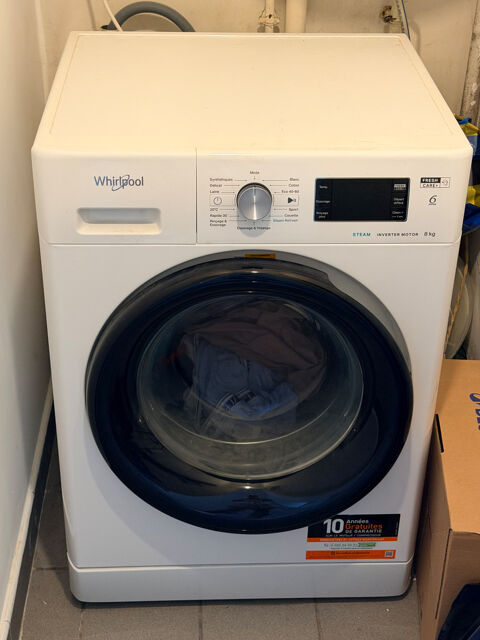 Machine à laver Whirlpool FFB8638BVFR ? Bon état Villejuif (94)