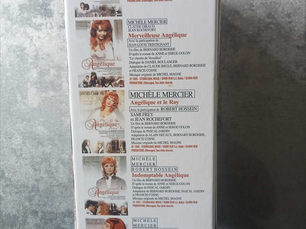 COFFRET 5 DVD ANG&agrave;‰LIQUE L'INT&agrave;‰GRALE DVD et blu-ray