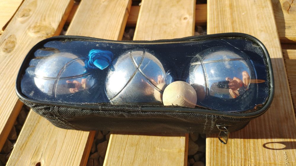 Set de P&eacute;tanque 6 Pi&egrave;ces Sacoche Verte, ou Noire Sports