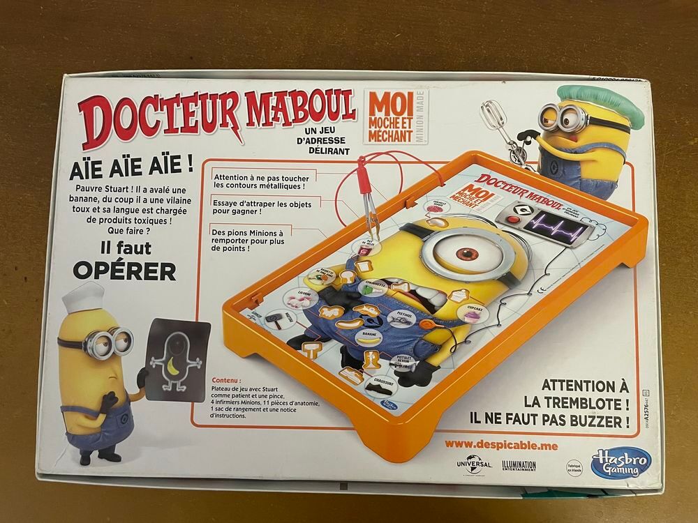 Docteur Maboul Jeu de société Jeu éducatif Version française