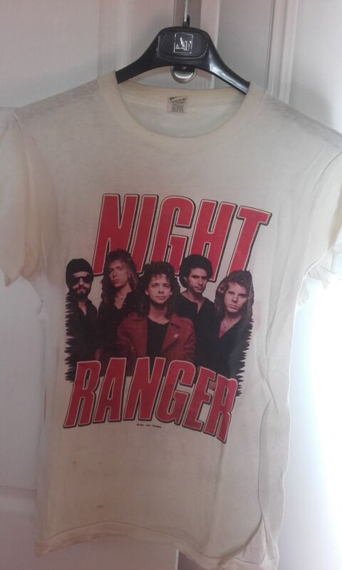 T-Shirt : Night Ranger - Midnight Madness 1984 - Taille : L 200 Angers (49)