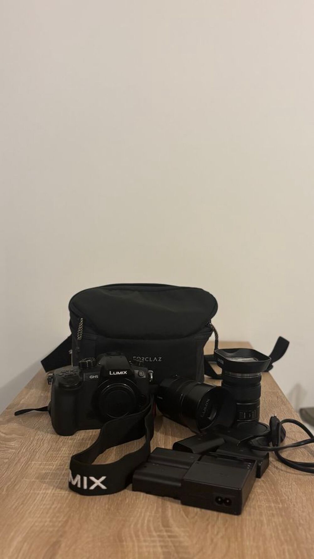 Lumix GH5 + Stabilisateur + 2 Objectifs Photos/Video/TV