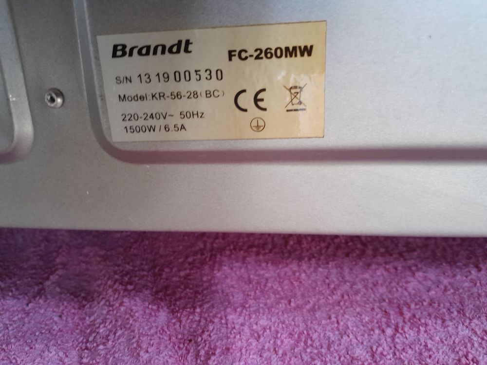 Four &eacute;lectrique "BRANDT" Electroménager