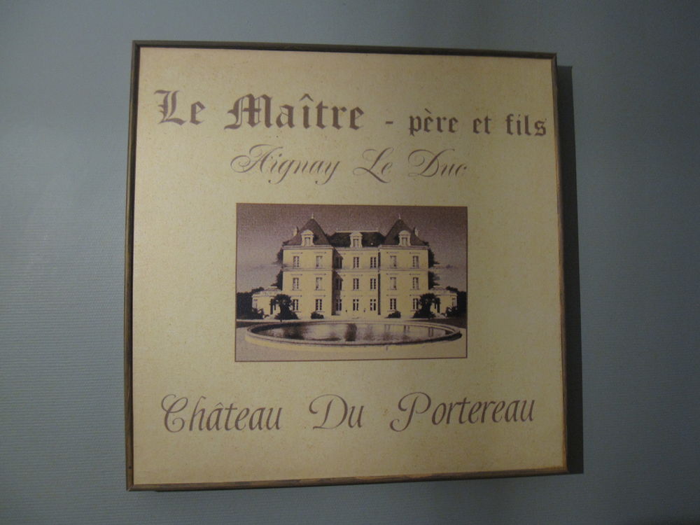 3 TABLEAUX THEME VIN Décoration