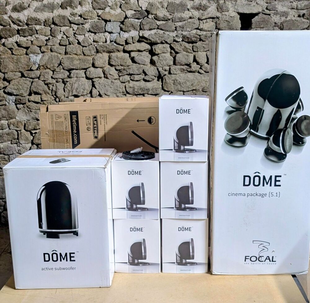 Syst&egrave;me Home Cin&eacute;ma Focal D&ocirc;me 5.1 Photos/Video/TV