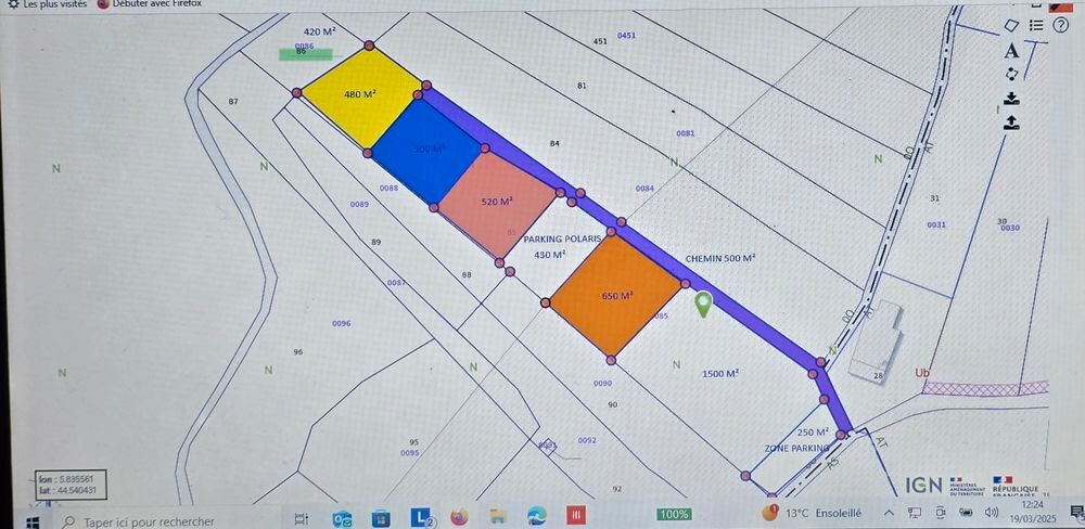 Vente Terrain Terrain non constructible, à usage de loisir 05400 veynes, Veynes
