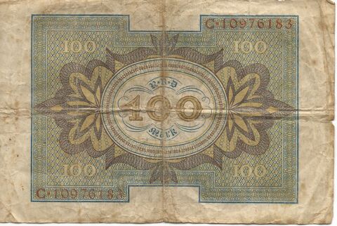 Billet 100 Mark 1920 12 Besanon (25)
