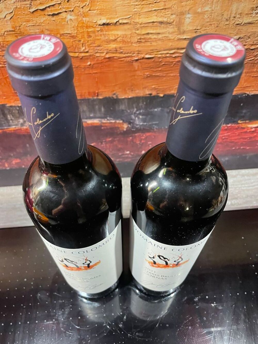 1 Bt CORNAS 2021 Jean-Luc COLOMBO TERRES BR&Ucirc;L&Eacute;ES Cuisine