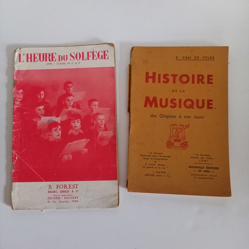 Histoire de la musique et l'heure du solf&egrave;ge, Livres et BD