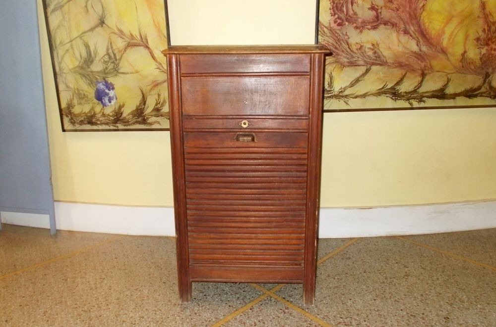 Meuble bois 1960 rangement vinyle Meubles