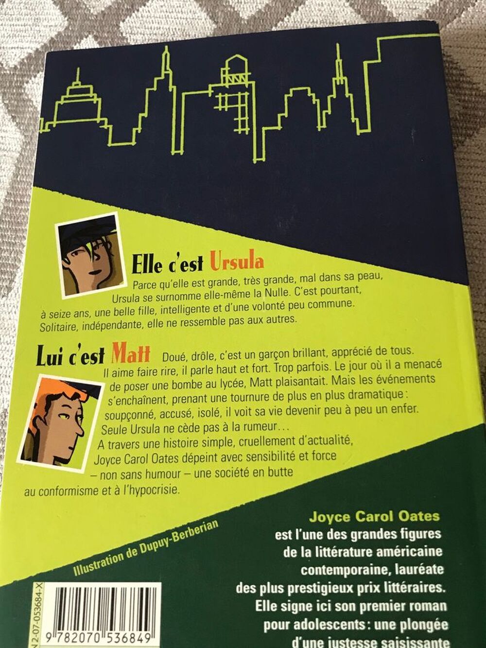 Nulle et Grande Gueule Joyce Carol Oates Livres et BD
