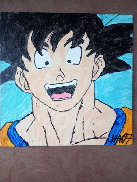 Peinture sur toile Dragon ball z 10 Paris 17 (75)