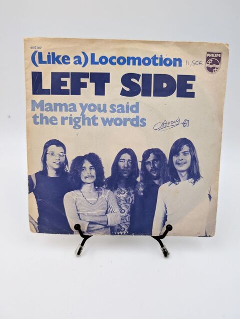 Vinyle 45 tours Left Side (Like a) Locomotion : Mama you... 2 Vulbens (74)