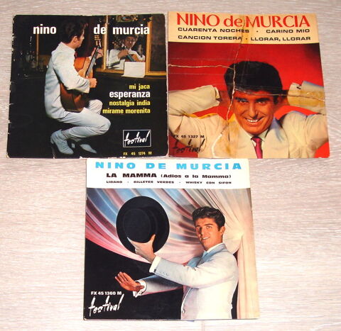 NINO DE MURCIA - LOT 3 x 45t EP - ESPERANZA - LA MAMMA . . . 5 Tourcoing (59)