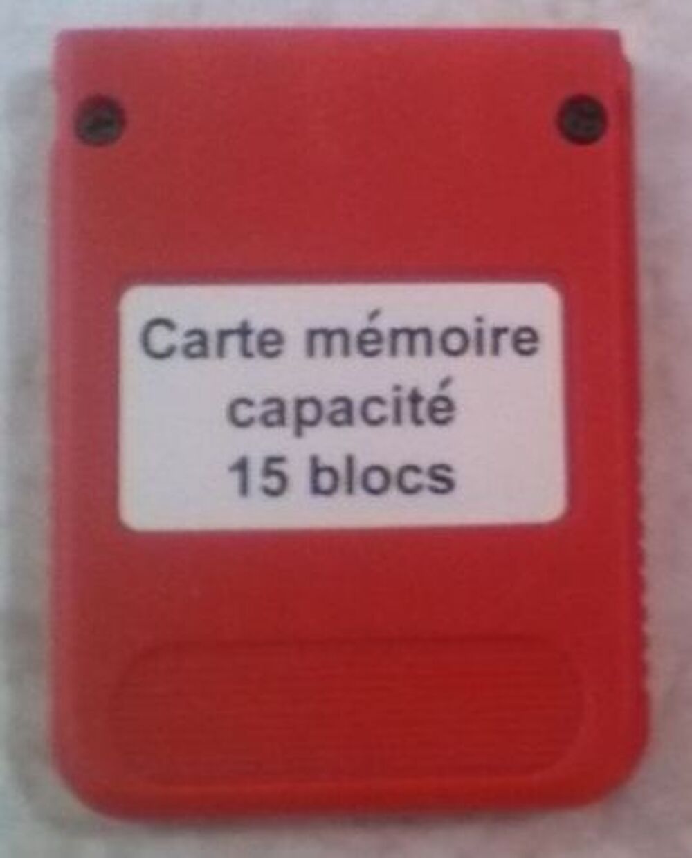 Cartes m&eacute;moires 15 blocs PS1 Consoles et jeux vidos