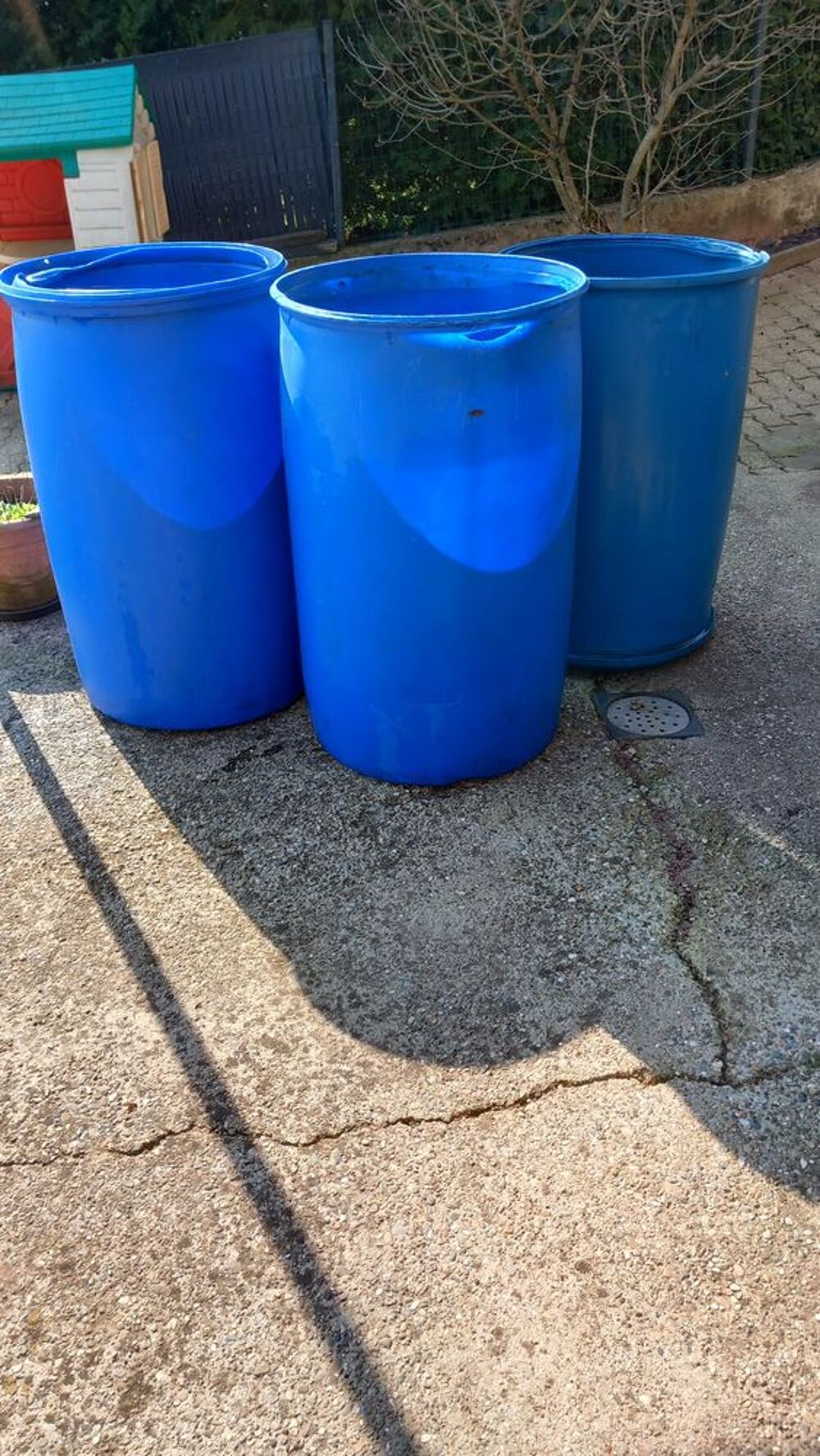 futs plastique Jardin