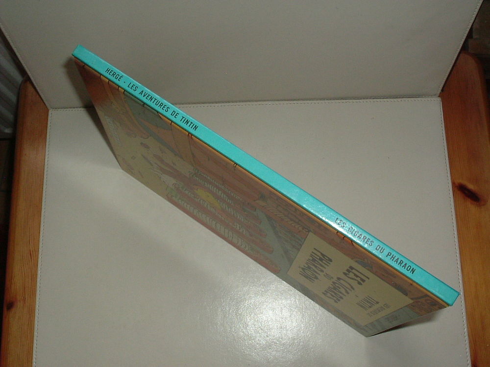 BD Tintin " Les Cigares du Pharaons " dos bleu Livres et BD