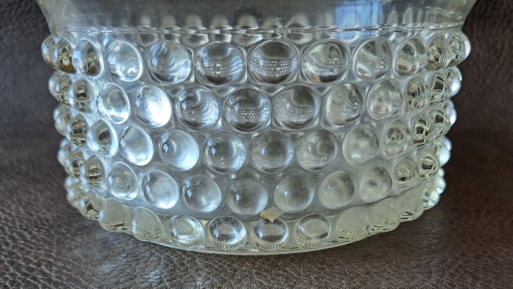 bol vide poche pot-pourri en verre transparent avec reflets Décoration