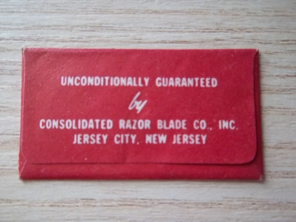 US 2&deg; WW collection GI'S &eacute;quipement lame rasoir militaire 