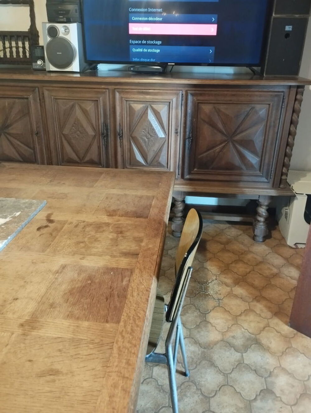 buffet plus table Meubles