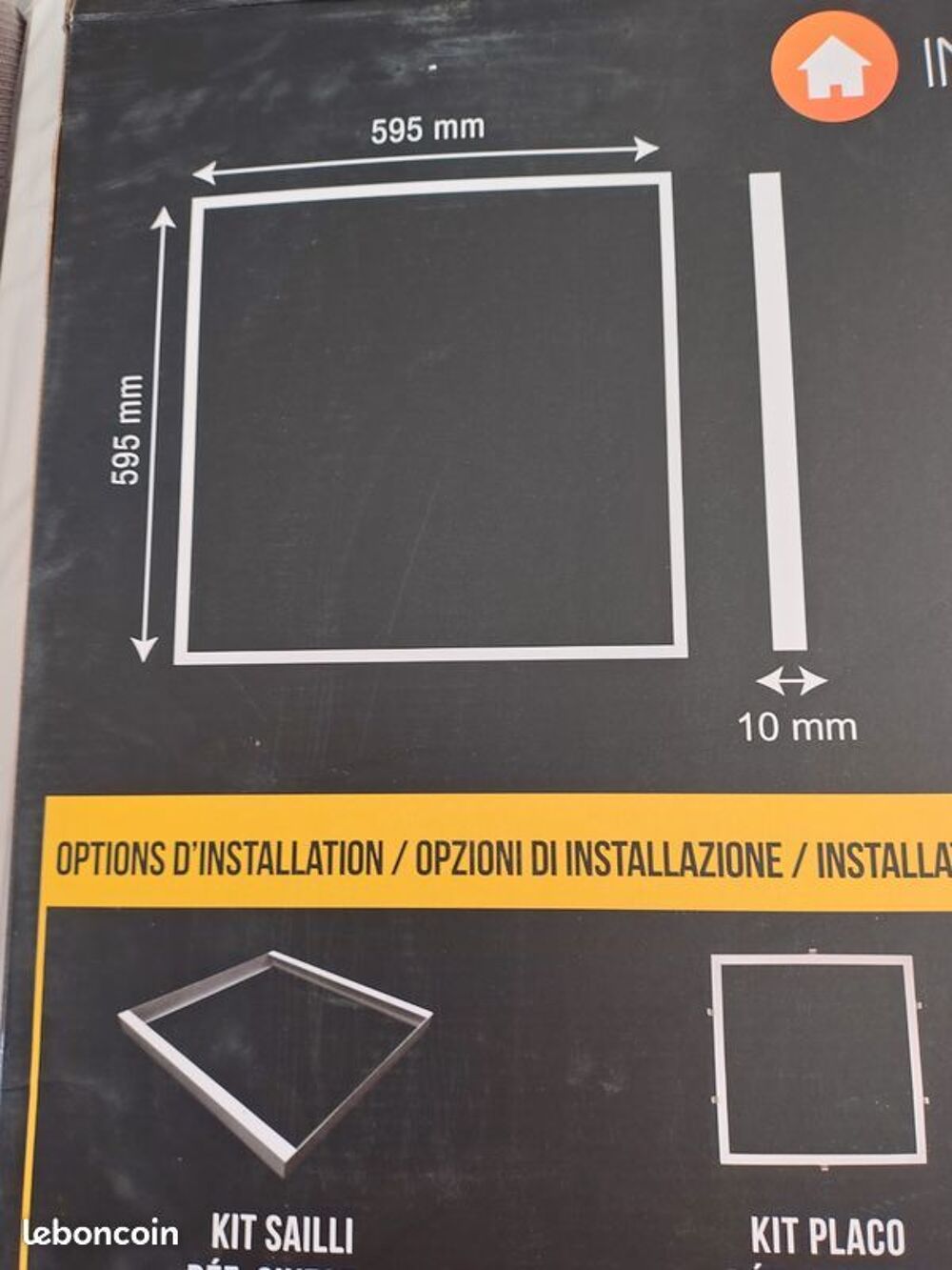 Dalle de Plafond LED Bricolage