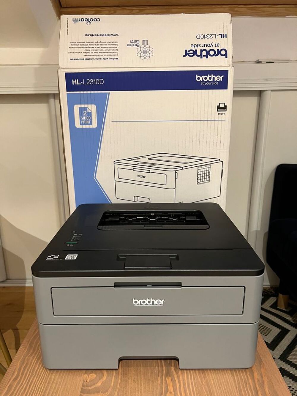 Imprimante Brother Laser Noir et Blanc Matériel informatique