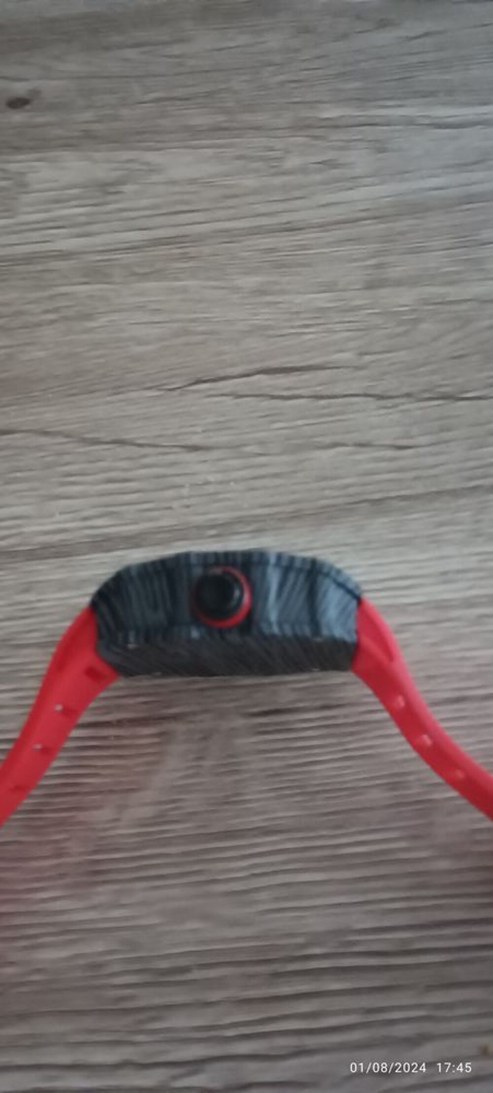 Montre sport rouge et noire quartz Bijoux et montres