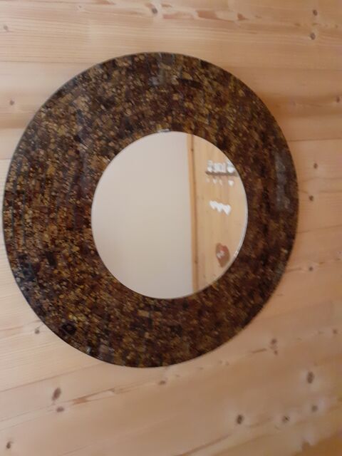 Grand Miroir Rond de Bali Fabrication artisanale  25 Annecy (74)