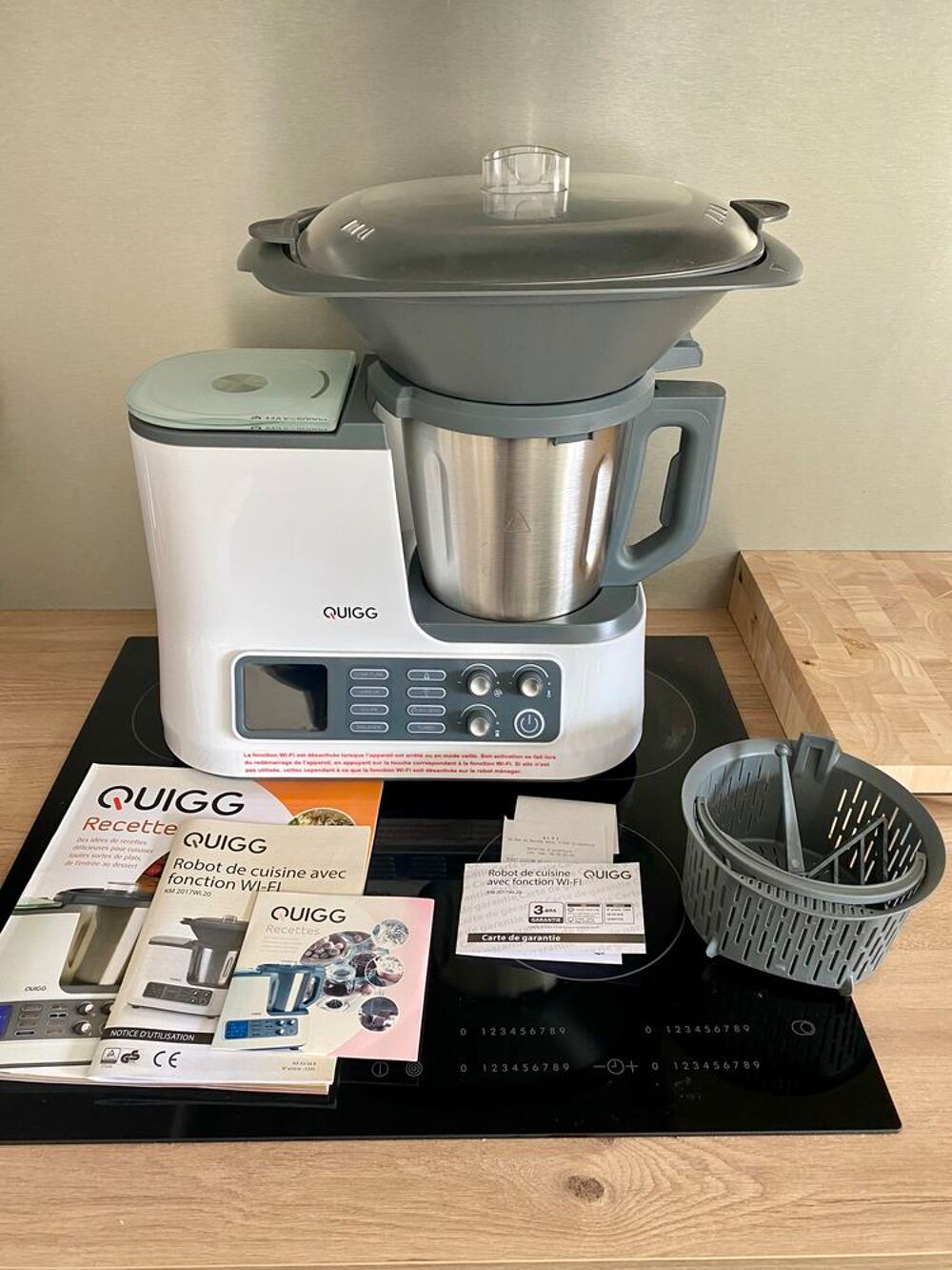 Robot de cuisine QUiGG avec fonction WIFI Electroménager