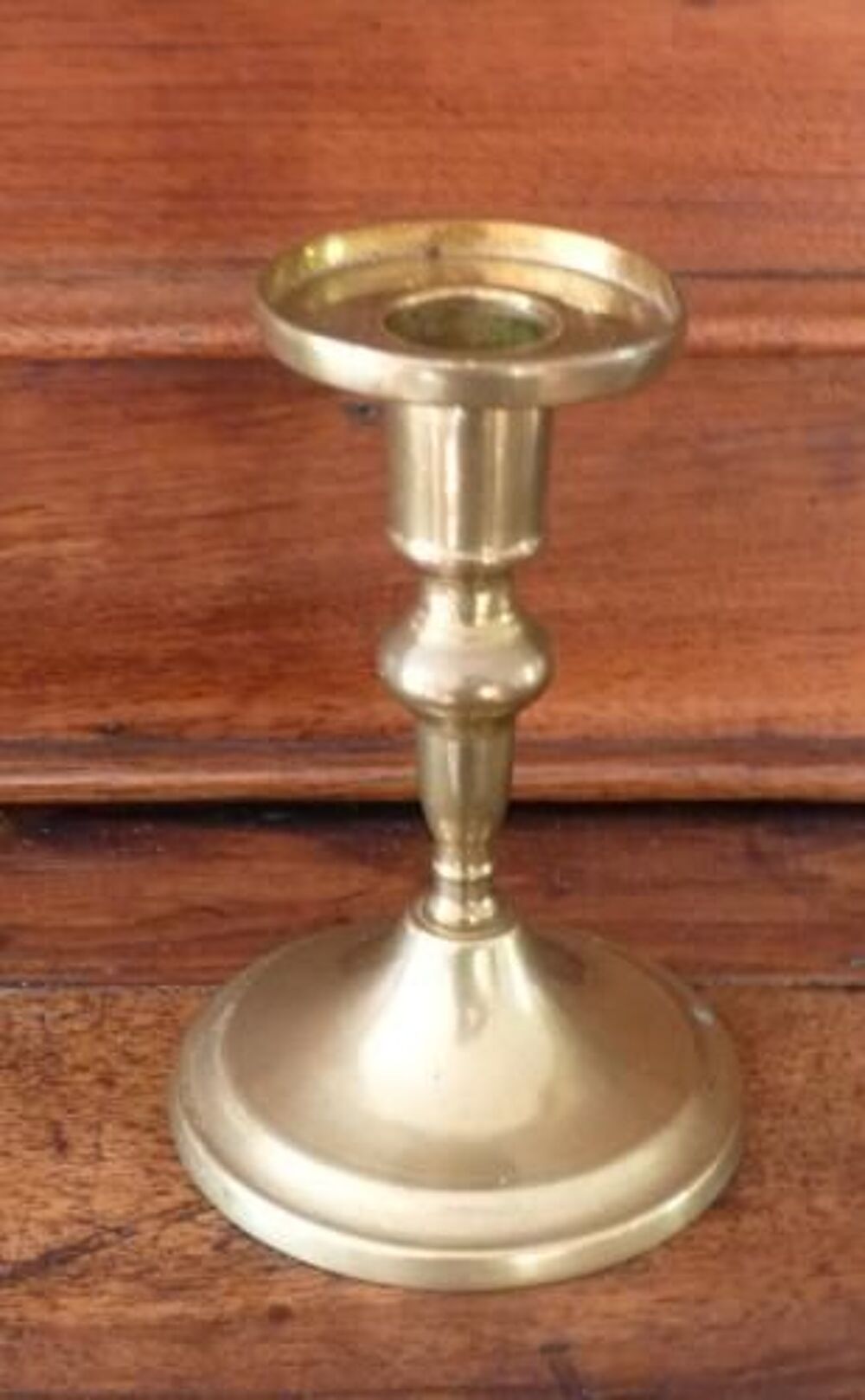 Bougeoir laiton de 13 cm de hauteur D�coration