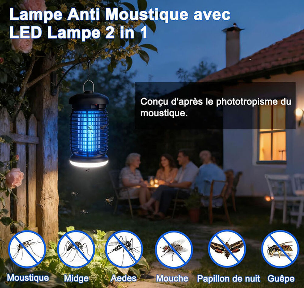 Lampe Anti Moustiques Jardin