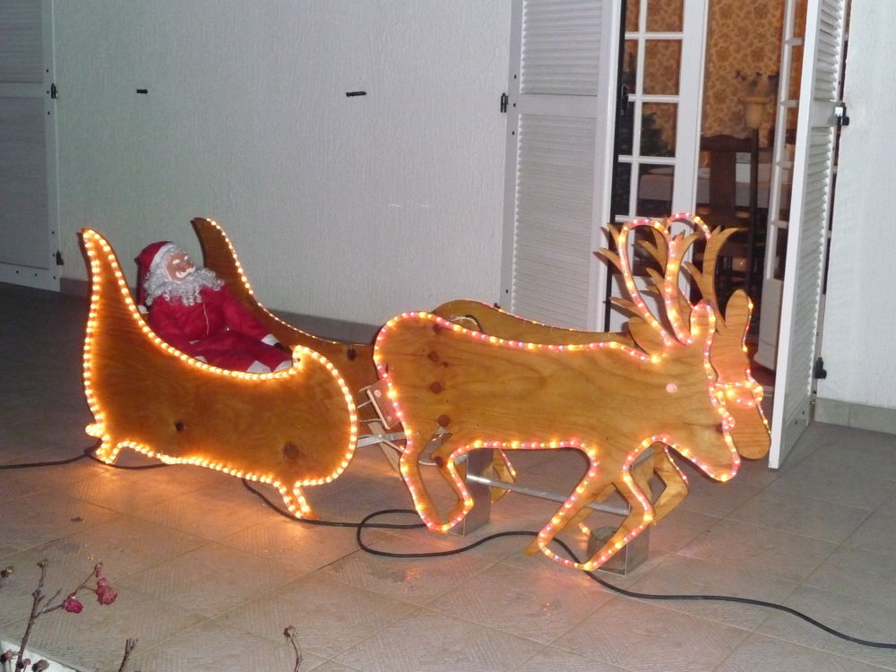 Traineau du P&egrave;re No&euml;l Décoration