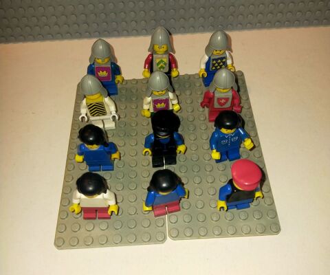 lot complet de personnages LEGO tr�s anciens
12 Mirecourt (88)