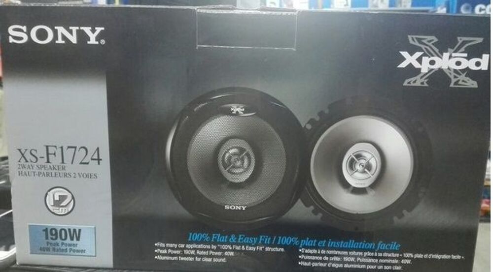 SONY XS-F1724 Haut-parleur Automobile Audio et hifi