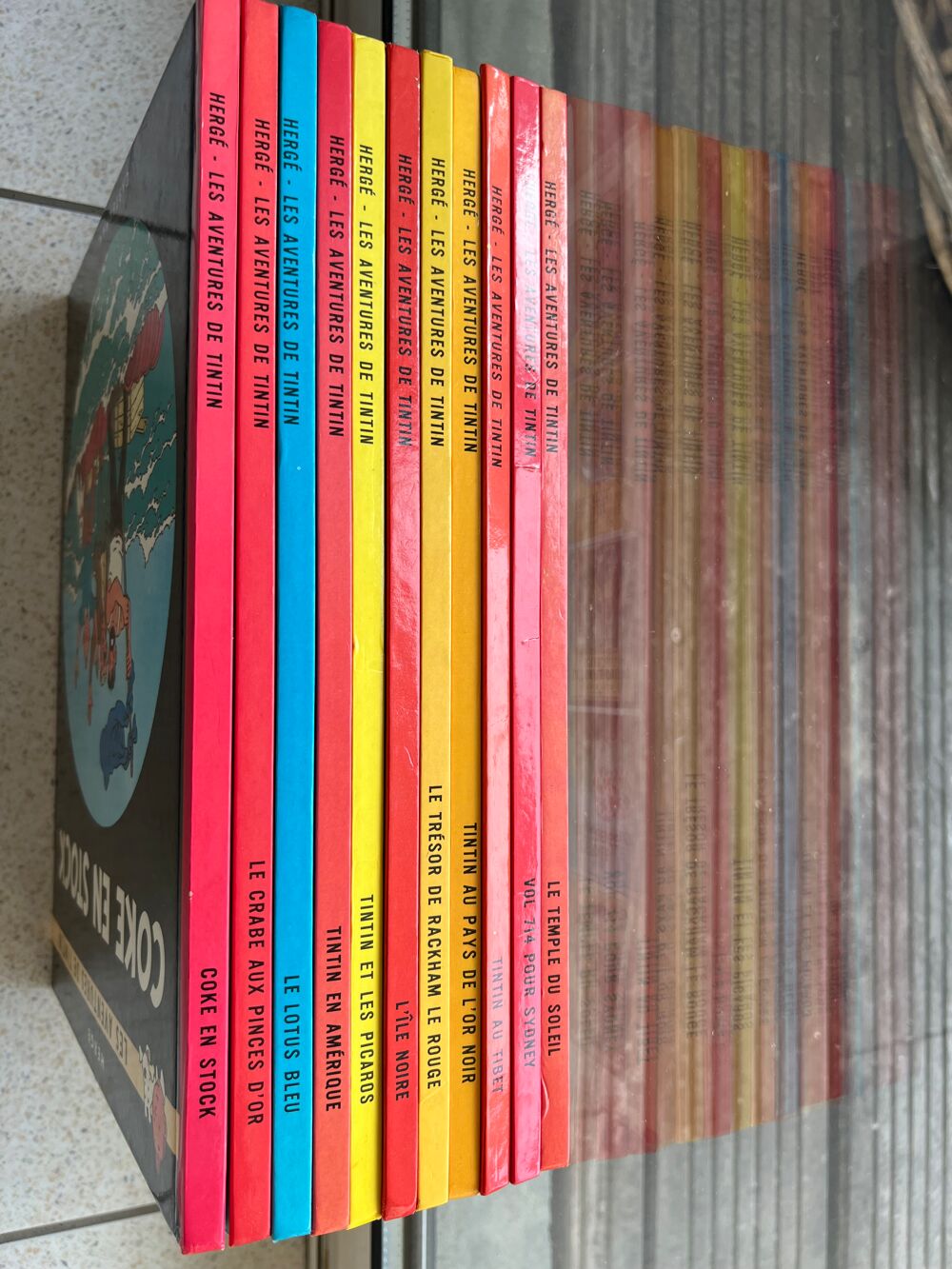 Tintin 11 albums ann&eacute;es 70 Livres et BD