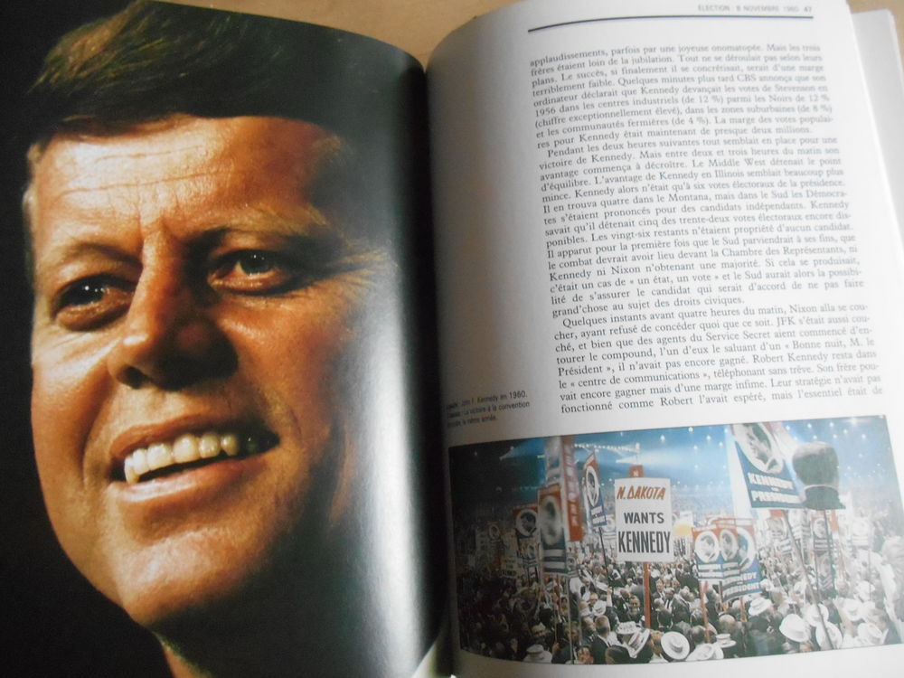 LA VIE EXCEPTIONNELLE DE JOHN KENNEDY de Reg GADNEY (1984) Livres et BD